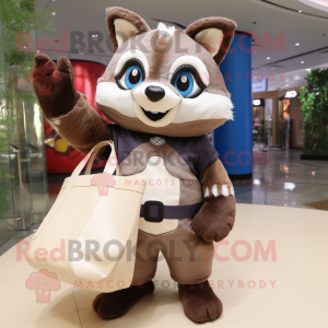  Raccoon mascotte kostuum...