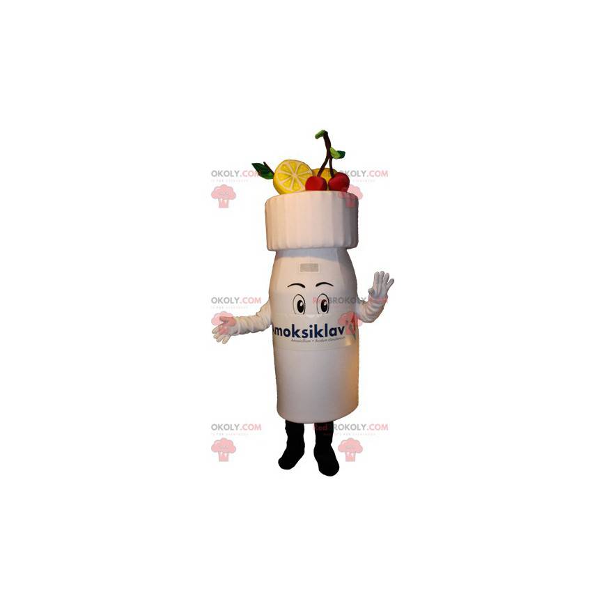 Fruitdrank yoghurt mascotte - Redbrokoly.com