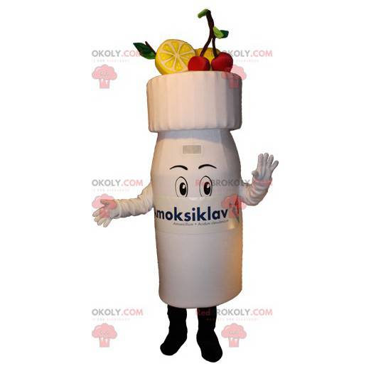 Fruit drink yogurt mascot - Redbrokoly.com