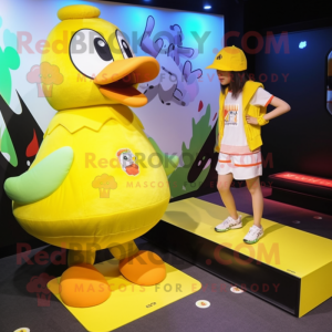 Yellow Duck maskot...