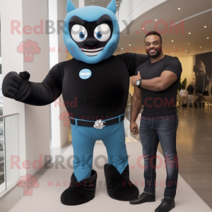 Black Superhero mascotte...