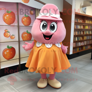 Peach Chocolates mascotte...