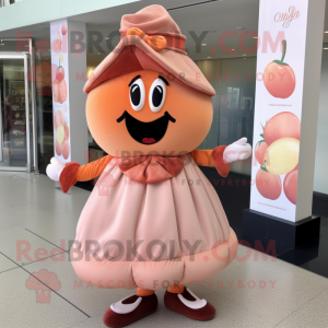 Peach Chocolates maskot...