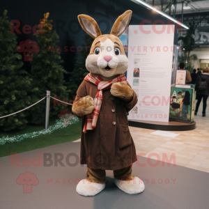 Brown Rabbit mascotte...