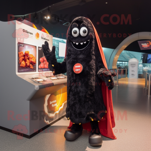 Black Currywurst mascotte...