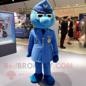 Blue Air Force Soldier...