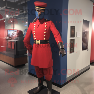 Red Civil War Soldier...