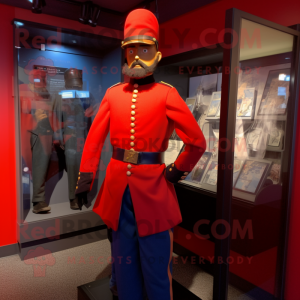 Red Civil War Soldier...