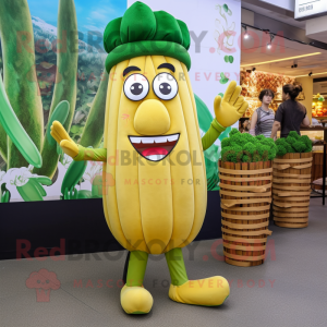Oliven pommes frites maskot...