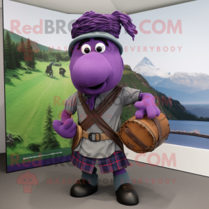Lilla sekkepipe maskot...