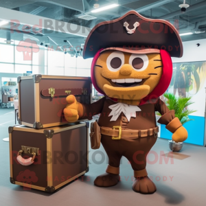 Brown Pirate mascotte...