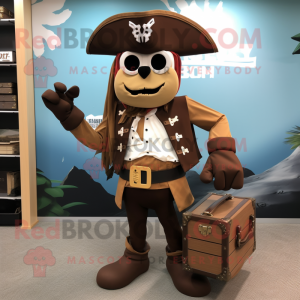 Brown Pirate mascotte...