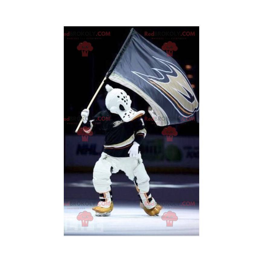 Maskot obří kachny v hokejové výstroji - Redbrokoly.com Maskot obří kachny v hokejové výstroji - Redbrokoly.com