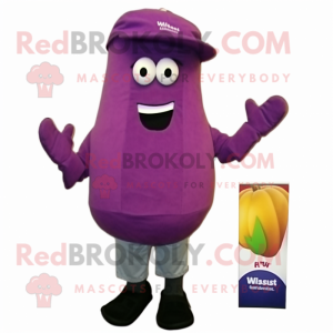 Magenta Aubergine mascotte...