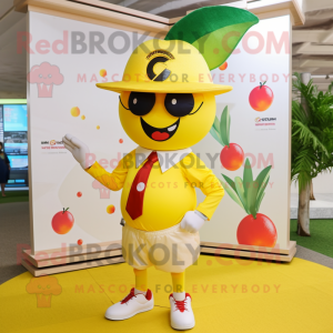 Yellow Cherry mascotte...