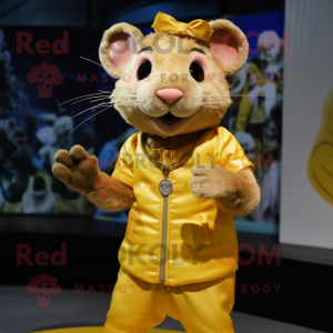 Mascotte de Rat d'or...