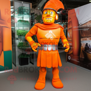 Orange romersk soldat...