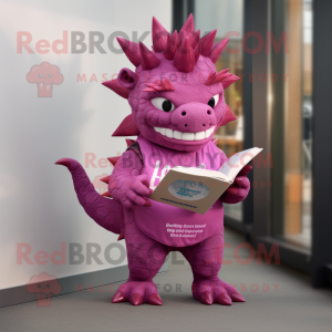 Magenta Stegosaurus...