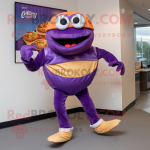 Purple Crab Cakes mascotte...