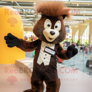 Brown Skunk mascotte...