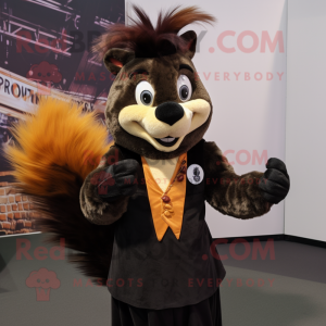 Brown Skunk mascotte...