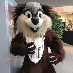 Brown Skunk mascotte...