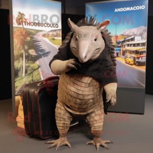 Black Armadillo mascotte...