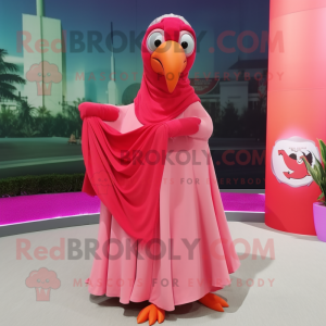  Flamingo maskot kostume...