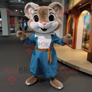  Dormouse maskot kostume...