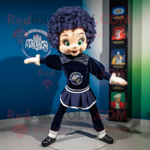 Navy Irish Dancer maskot...