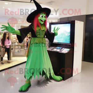 Forest Green Witch mascotte...