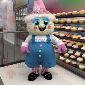  Cupcake maskot drakt...