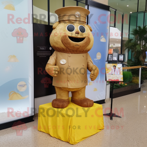 Postava maskota zlatého...