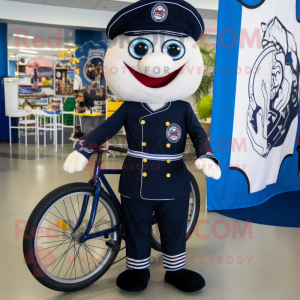 Navy Unicyclist maskot...