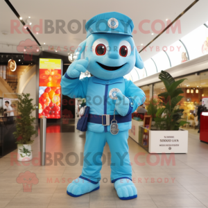 Sky Blue Fire Fighter...