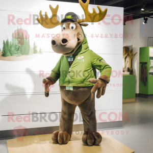 Olive Moose mascotte...