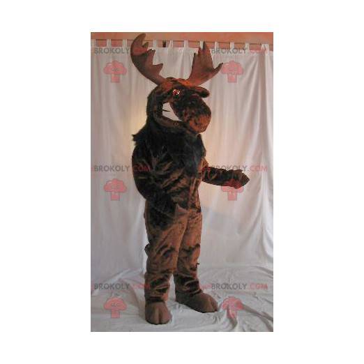 Brun caribou elk maskot - Redbrokoly.com