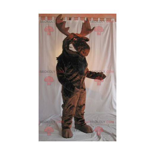 Hnědý maskot losí karibu - Redbrokoly.com
