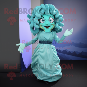 Cyan Medusa mascotte...