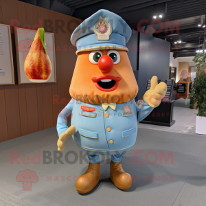 Peach French Fries maskot...