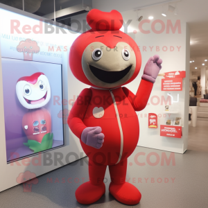  Heart maskot kostym...