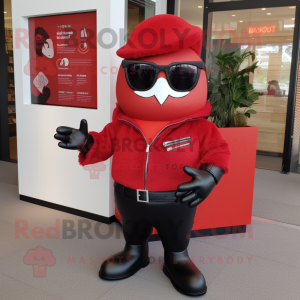 Red Hourglass mascotte...