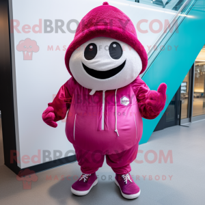 Magenta Oyster mascotte...