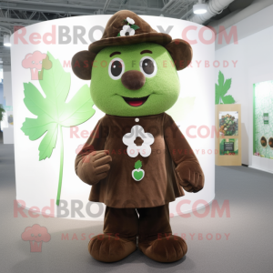 Brown Four Leaf Clover...