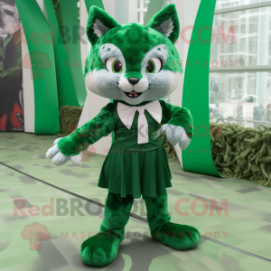 Forest Green Lynx mascotte...