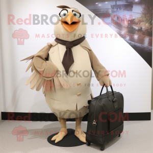 Beige Merel mascotte...