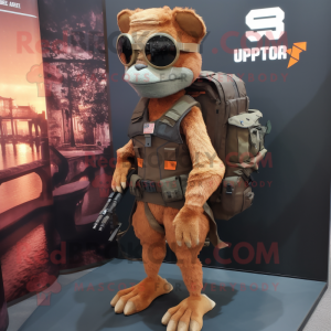 Rust Sniper maskot kostume...