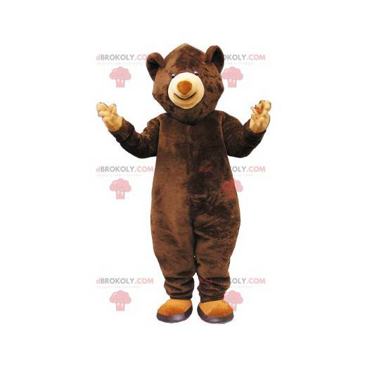 Mascote ursinho de pelúcia - Redbrokoly.com