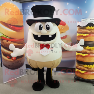 Cream Burgers maskot...