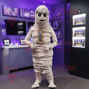 Lavendel mummie mascotte...
